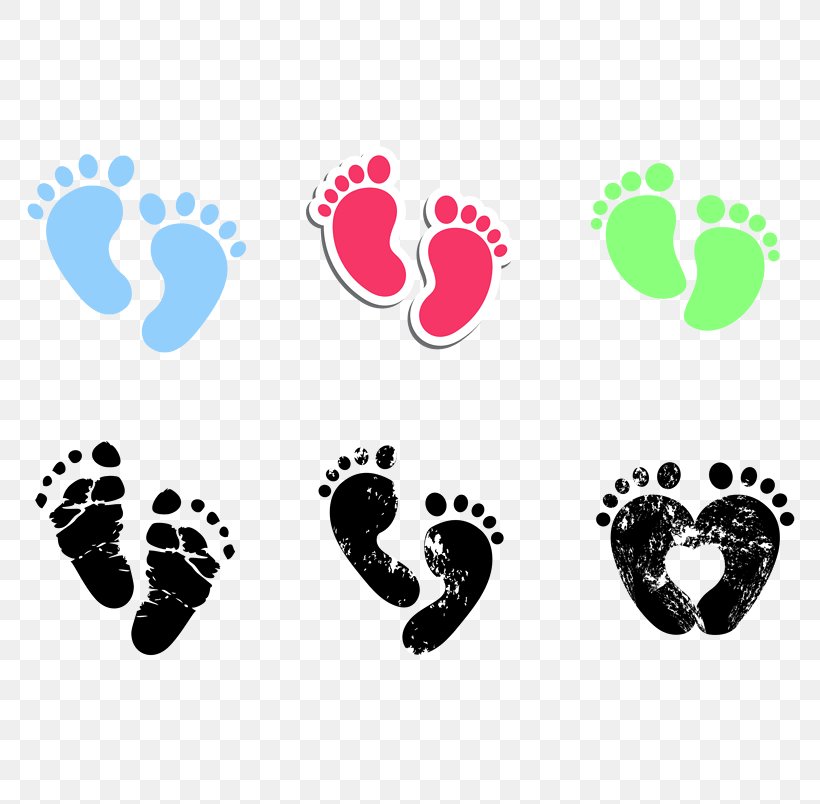 Clip Art Vector Graphics Footprint Illustration, PNG, 804x804px, Footprint, Body Jewelry, Drawing, Heart, Infant Download Free