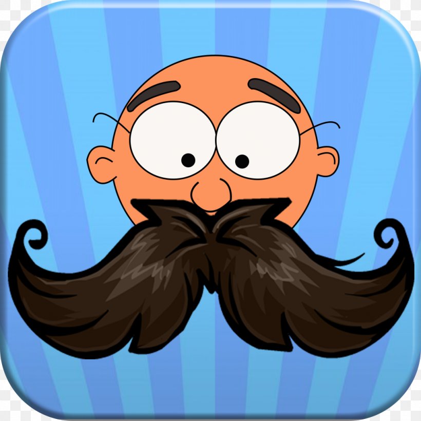 Handlebar Moustache Hair Clip Art, PNG, 1024x1024px, Handlebar Moustache, Beard, Bicycle Handlebars, Capelli, Cephalopod Download Free