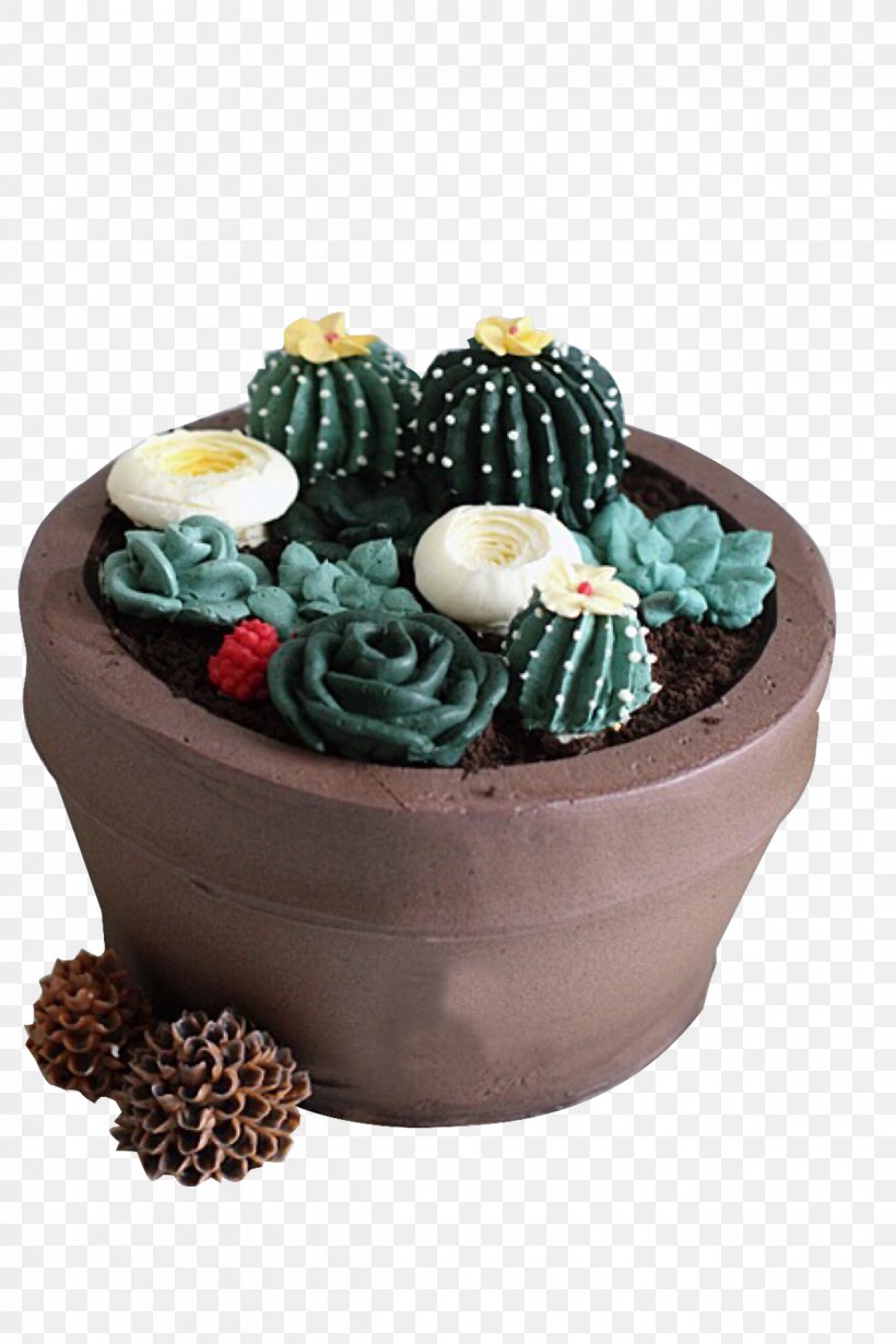 Ice Cream Chocolate Cake Torte Flowerpot, PNG, 1200x1801px, Ice Cream, Bonsai, Buttercream, Cactaceae, Cactus Download Free