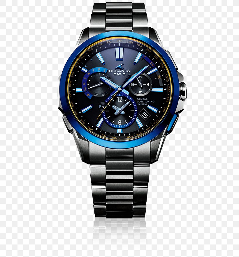 Watch Casio Oceanus Quartz Clock Astron, PNG, 500x883px, Watch, Astron, Brand, Casio, Casio Oceanus Download Free