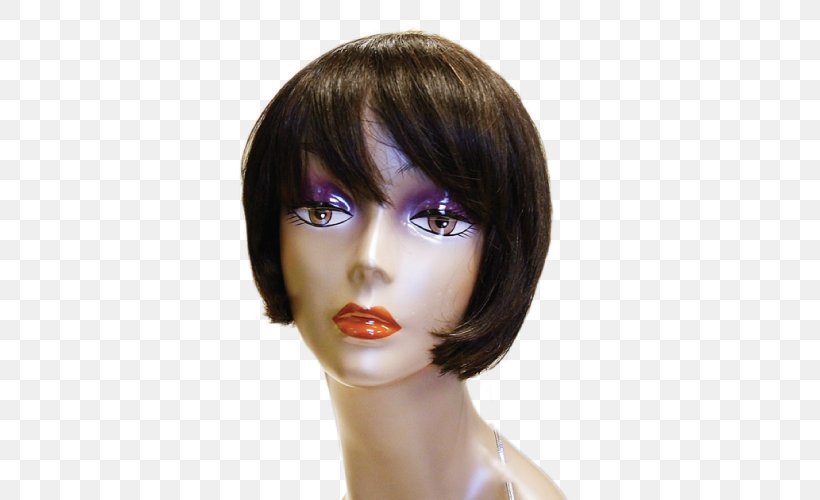 Wig Artificial Hair Integrations Box Braids, PNG, 500x500px, Wig, Artificial Hair Integrations, Bangs, Black Hair, Bob Cut Download Free