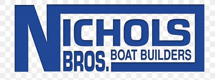 Nichols Brothers Boat Builders Boat Building Organization Logo, PNG, 7790x2921px, Boat, Area, Banner, Blue, Boat Building Download Free