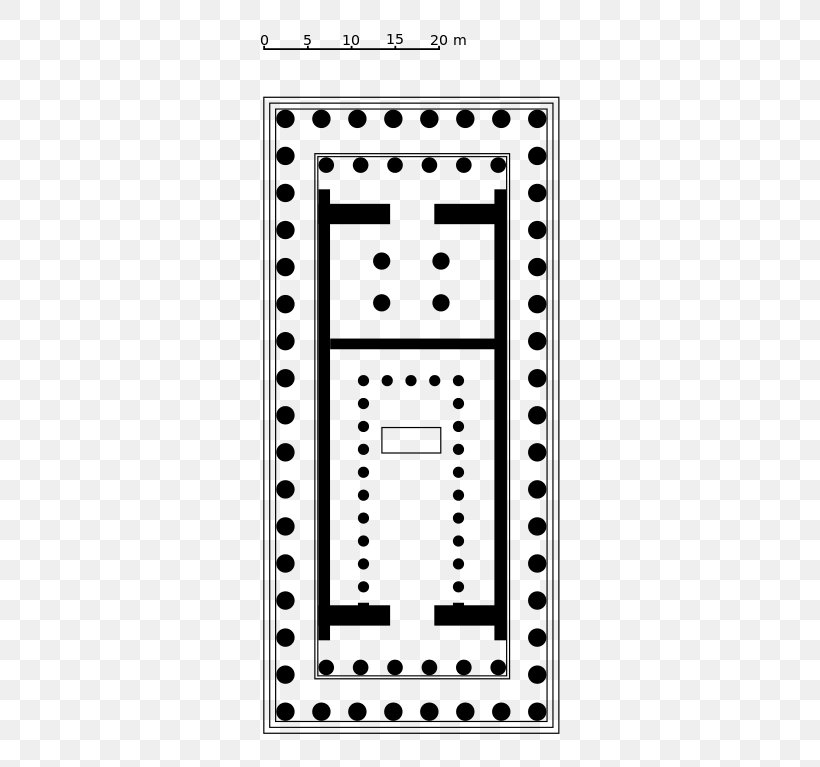 Parthenon Temple Floor Plan Doric Order, PNG, 380x767px, Parthenon, Acropolis Of Athens, Architecture, Area, Black And White Download Free