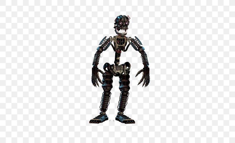 Five Nights At Freddy's 4 Five Nights At Freddy's: Sister Location Five Nights At Freddy's 2 Endoskeleton Exoskeleton, PNG, 600x500px, Endoskeleton, Action Figure, Action Toy Figures, Animal, Armour Download Free