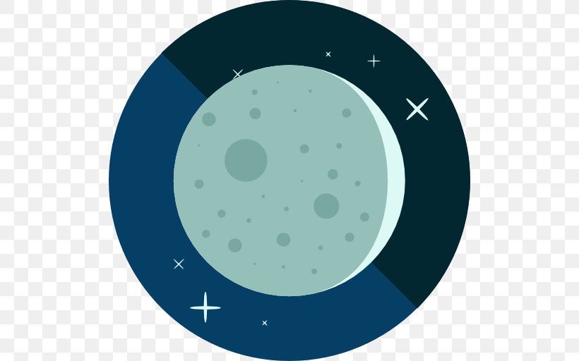 Lunar Phase Full Moon Natural Satellite Crescent, PNG, 512x512px, Lunar Phase, Aqua, Blue, Crescent, Europa Download Free