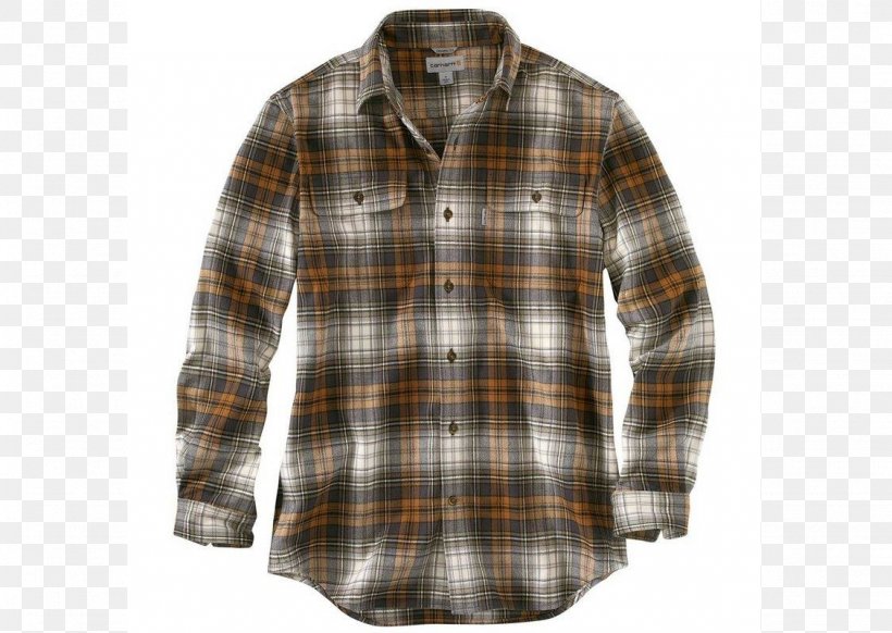 Carhartt Sleeve Tartan Flannel Shirt, PNG, 1127x800px, Carhartt, Button, Clothing, Collar, Denim Download Free