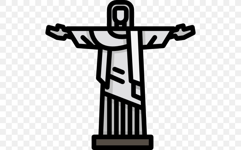 Black And White Logo Cross, PNG, 512x512px, Monument, Black And White, Christ The Redeemer, Ciudad Mitad Del Mundo, Cross Download Free