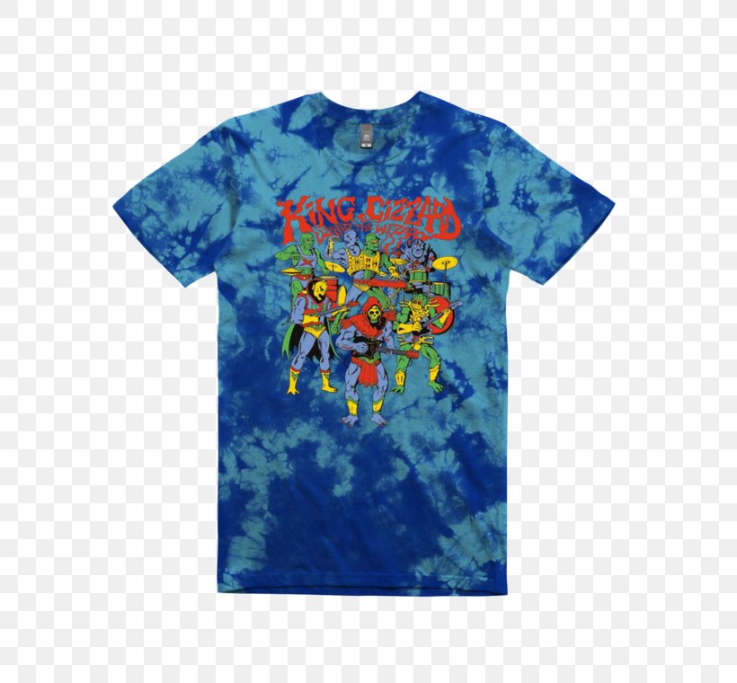 Printed T-shirt Tie-dye Swan Island Dahlias, PNG, 760x760px, Tshirt, Active Shirt, Blue, Brand, Dye Download Free