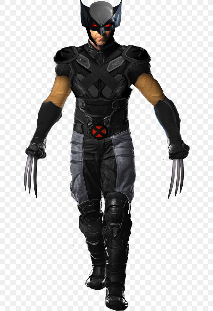 Professor X Deathstroke Wolverine Deadpool, PNG, 646x1200px, Professor X, Action Figure, Armour, Art, Costume Download Free