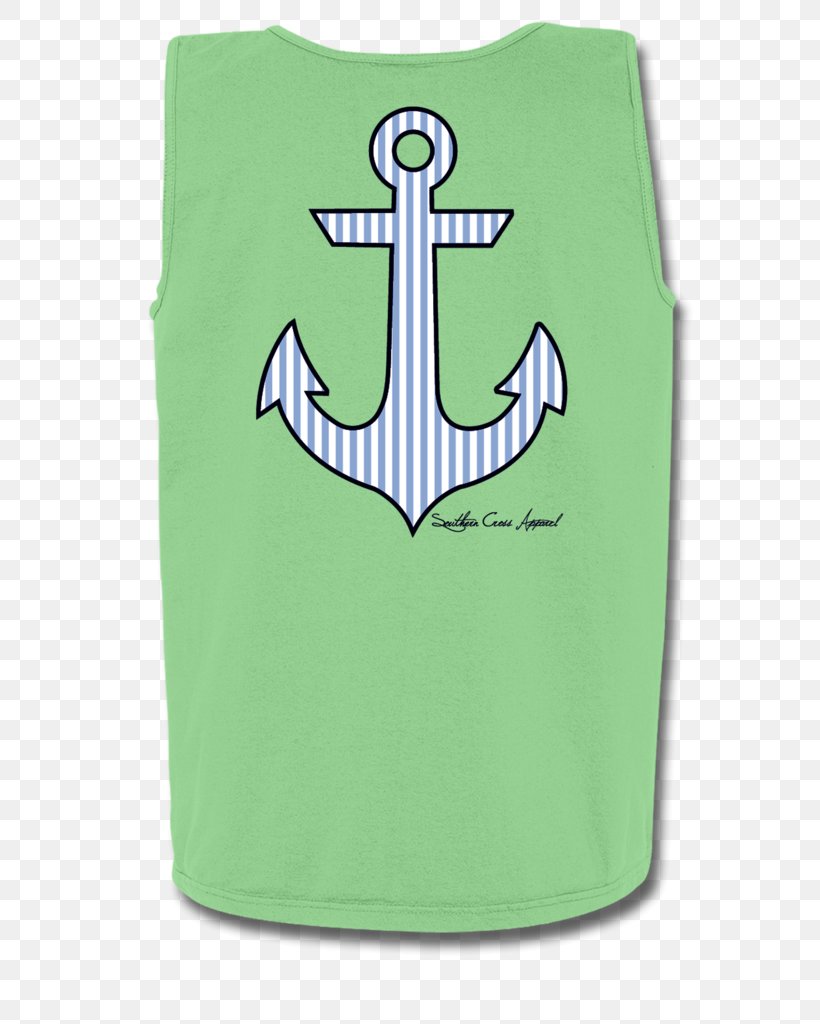 Top Outerwear T-shirt Clothing Sleeveless Shirt, PNG, 791x1024px, Top, Anchor, As Is, Clothing, Green Download Free