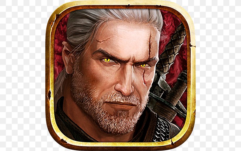 The Witcher Adventure Game Geralt Of Rivia The Witcher 2: Assassins Of Kings Video Game, PNG, 512x512px, Witcher Adventure Game, Beard, Board Game, Cd Projekt, Character Download Free