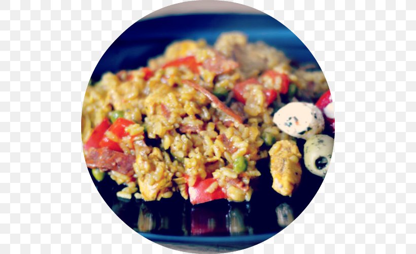 Spanish Cuisine Paella Frying Recipe Food, PNG, 500x500px, Spanish Cuisine, Chicken As Food, Cuisine, Deep Frying, Dish Download Free