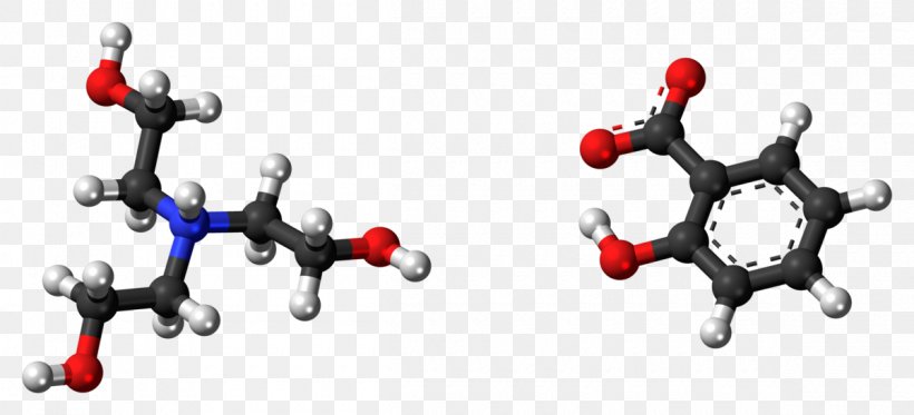 Triethanolamine Chemistry Trolamine Salicylate Ball-and-stick Model, PNG, 1200x546px, Triethanolamine, Amine, Ballandstick Model, Body Jewelry, Chemical Formula Download Free