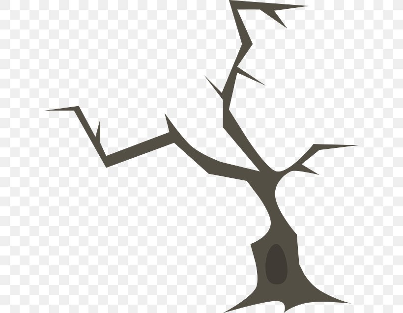 Twig Branch Tree Forest Wood, PNG, 640x637px, Twig, Antler, Bark, Black And White, Branch Download Free