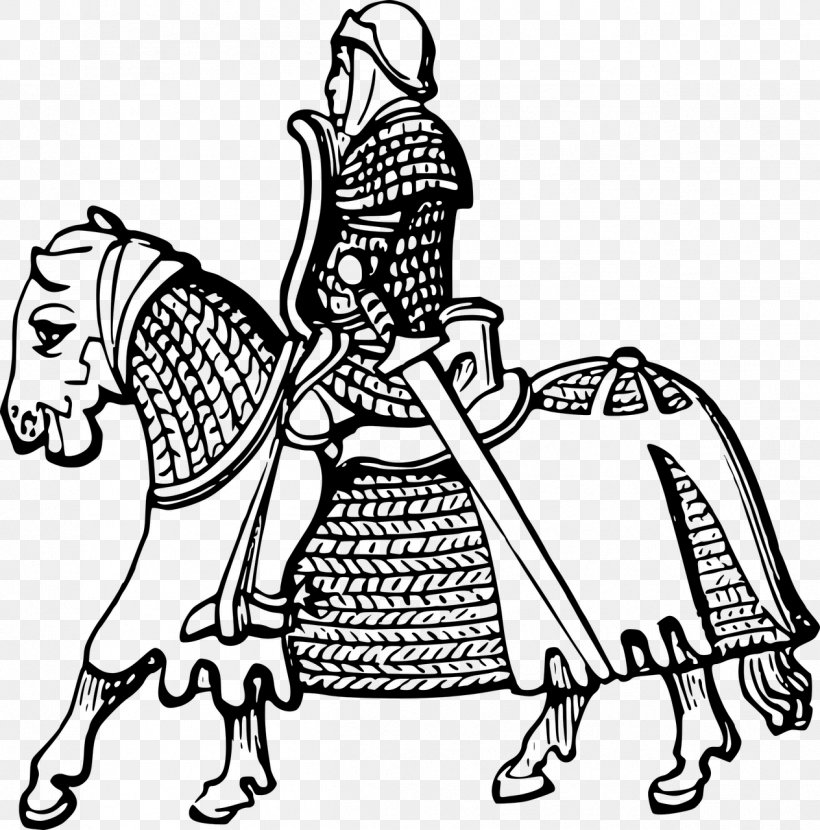 Horse Coloring Book Knight Page Jousting, PNG, 1264x1280px, Horse, Armour, Art, Artwork, Black And White Download Free