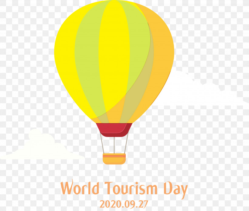 Hot Air Balloon, PNG, 3000x2545px, World Tourism Day, Atmosphere Of Earth, Balloon, Hot Air Balloon, Logo Download Free