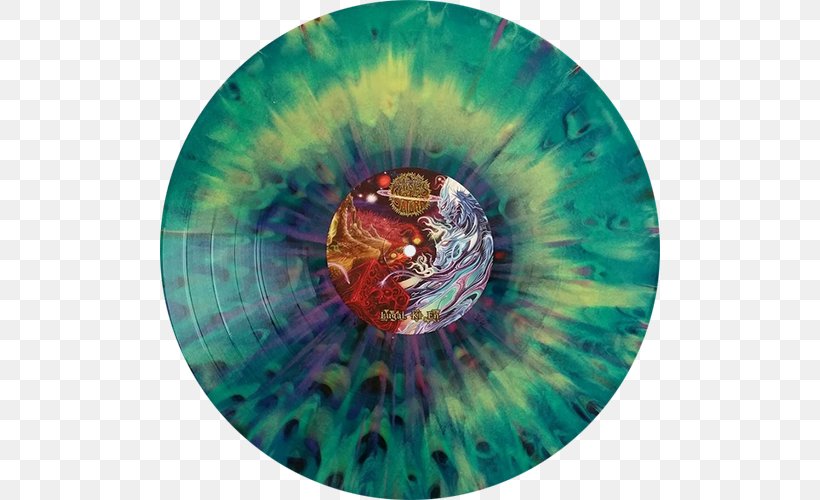 Lugal Ki En Phonograph Record Rings Of Saturn Album LP Record, PNG, 500x500px, Lugal Ki En, Album, Blue, Christmas Ornament, Color Download Free