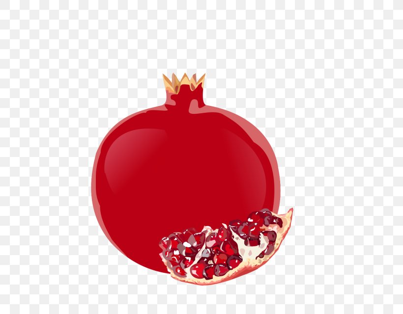Pomegranate Download Drawing Fruit, PNG, 640x640px, Pomegranate, Auglis, Christmas Ornament, Cranberry, Drawing Download Free