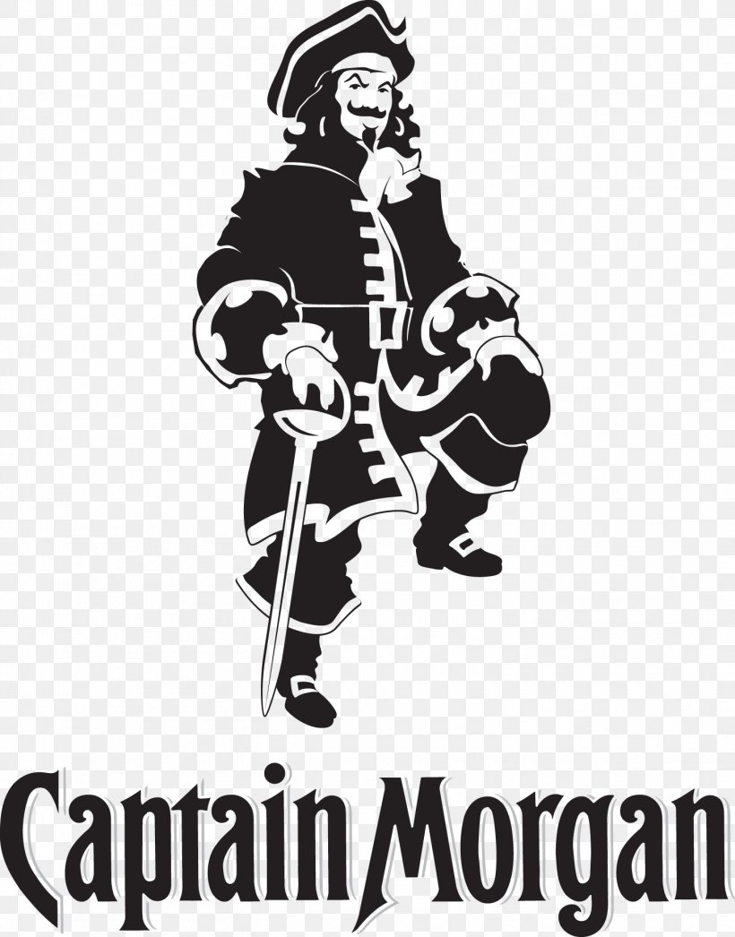 Rum Liquor Cocktail Alcoholic Drink Captain Morgan, PNG, 1465x1869px, Rum, Alcoholic Drink, Art, Bacardi, Black And White Download Free