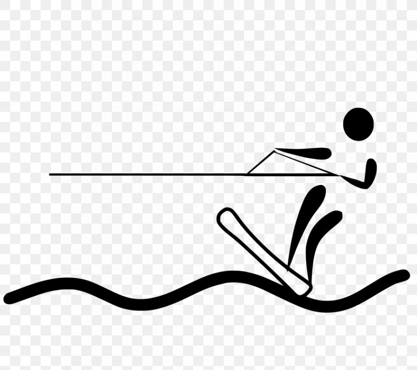 Wakeboarding Clip Art, PNG, 865x768px, Wakeboarding, Black, Black And White, Brand, Finger Download Free