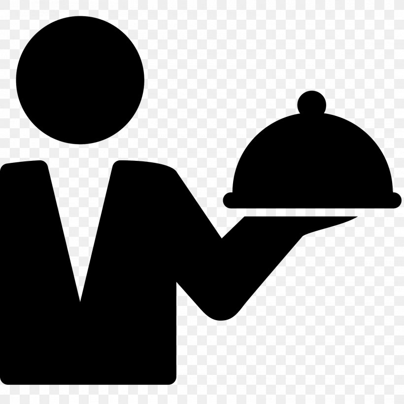 Waiter Business, PNG, 1600x1600px, Waiter, Black, Black And White, Brand, Business Download Free