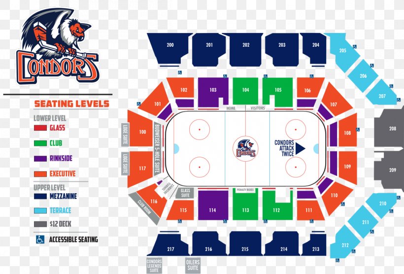 Rabobank Arena, Theater And Convention Center Bakersfield Condors Sports, PNG, 1200x814px, Bakersfield Condors, Aircraft Seat Map, Area, Arena, Bakersfield Download Free