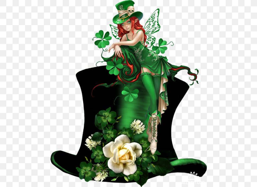 Saint Patrick's Day Happiness 17 March Clip Art, PNG, 500x596px, 17 March, Happiness, Christmas Decoration, Christmas Ornament, Fictional Character Download Free