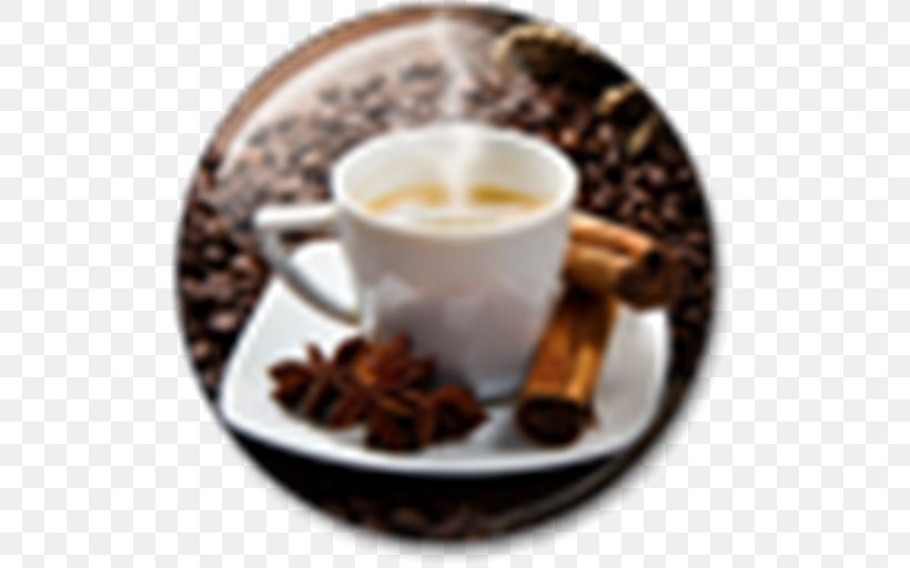 Coffee Cafe Drinking Caffeine, PNG, 512x512px, Coffee, Android, Beverages, Cafe, Caffeine Download Free