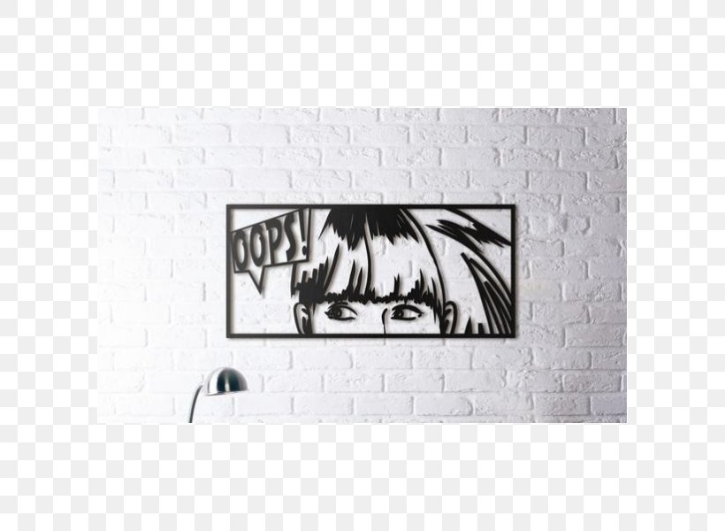 Metal Wall Mural House, PNG, 600x600px, Metal, Advertising, Black, Black And White, Brand Download Free
