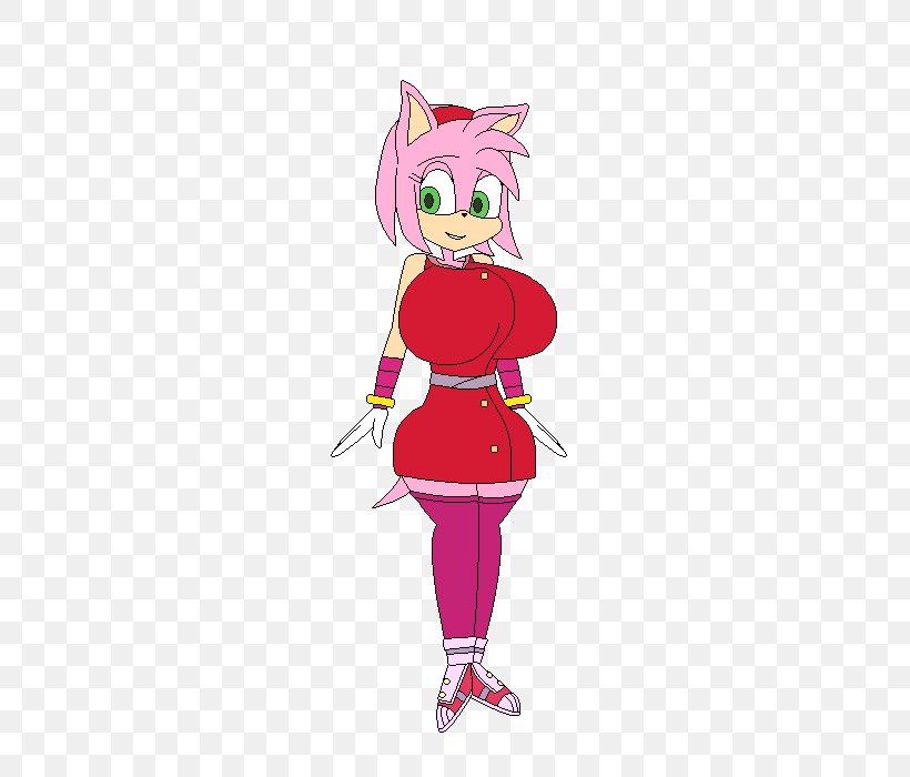 Drawing DeviantArt Illustration Amy Rose, PNG, 400x700px, Watercolor, Cartoon, Flower, Frame, Heart Download Free