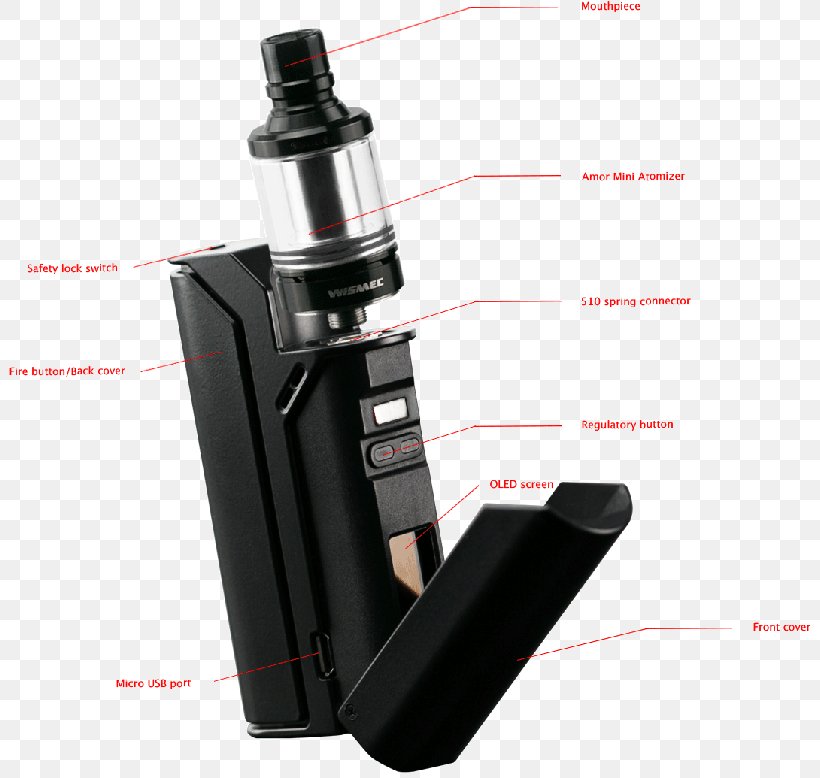 Electronic Cigarette MINI Cooper Vape Shop Wismec USA, PNG, 810x778px, Electronic Cigarette, Atomizer Nozzle, Camera Accessory, Control System, Mini Download Free