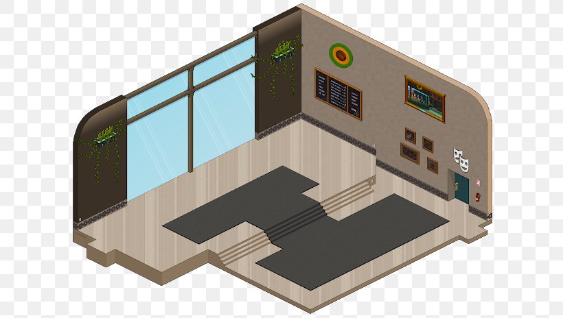 Habbo Room Game Terrace Hotel, PNG, 640x464px, Watercolor, Cartoon, Flower, Frame, Heart Download Free