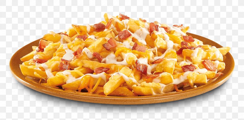 French Fries Bacon Chili Con Carne Hamburger Cheese Fries, PNG, 1000x495px, French Fries, American Food, Bacon, Breakfast, Cheddar Cheese Download Free