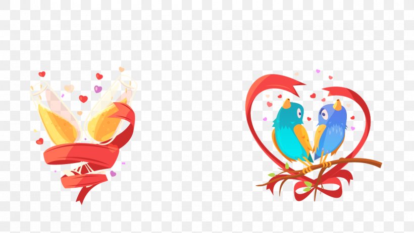 Lovebird Graphic Design Illustration, PNG, 1190x673px, Lovebird, Cartoon, Falling In Love, Gratis, Heart Download Free