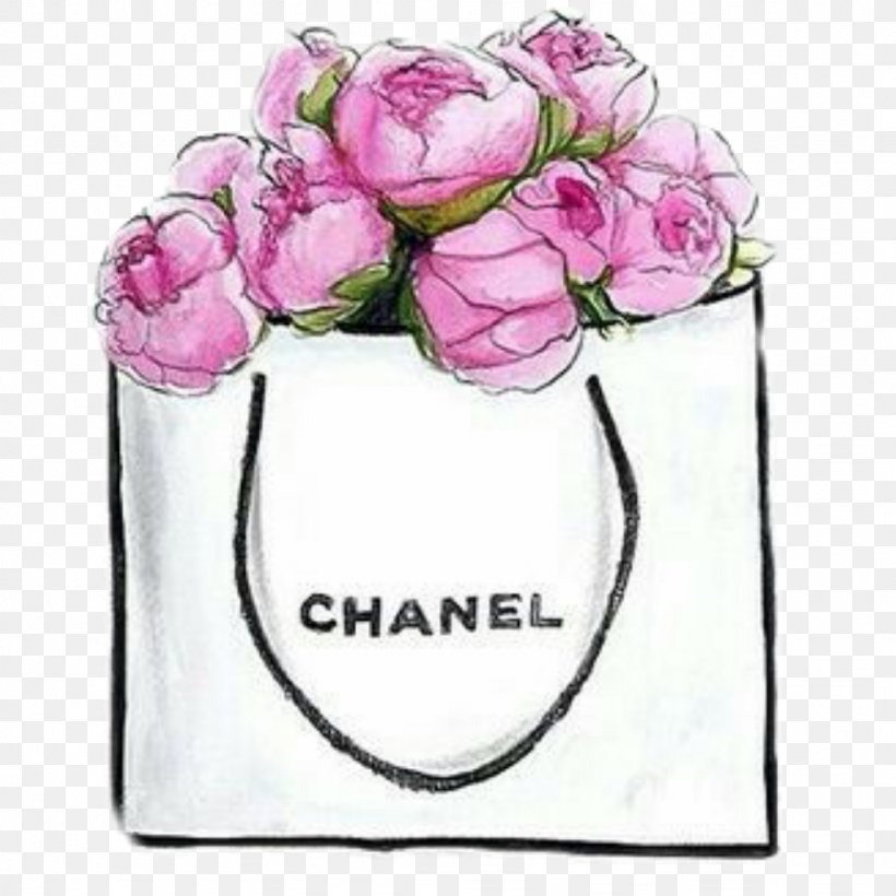 Chanel No. 5 Drawing Handbag Sketch, PNG, 1024x1024px, Chanel, Artificial Flower, Bag, Chanel No 5, Coco Chanel Download Free