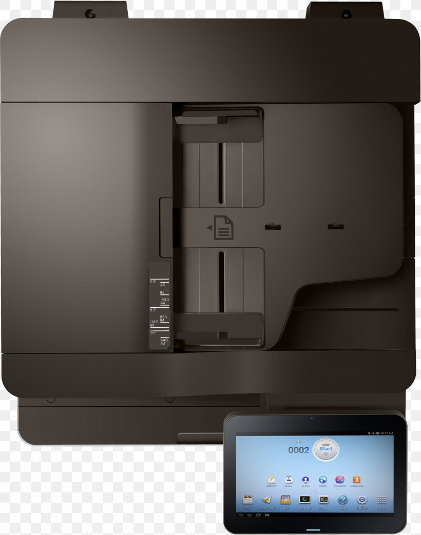 Inkjet Printing Multi-function Printer Samsung Electronics Samsung K4250RX A3 Multifunction SMART MultiXpress Printer Image Scanner, PNG, 2280x2901px, Inkjet Printing, Automatic Document Feeder, Color Printing, Dots Per Inch, Electronic Device Download Free