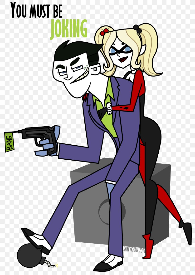 Joker Harley Quinn Total Drama: Revenge Of The Island Total Drama World Tour, PNG, 819x1156px, Joker, Art, Cartoon, Character, Comics Download Free