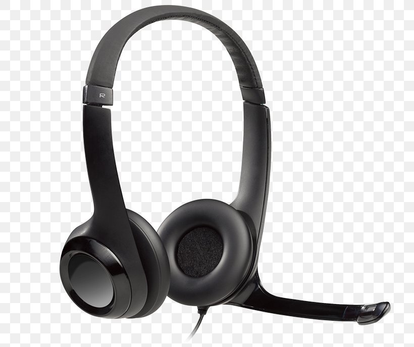 H390 USB Headset W/Noise-Canceling Microphone Digital Audio Logitech H390 Headphones, PNG, 800x687px, Microphone, Audio, Audio Equipment, Digital Audio, Electronic Device Download Free