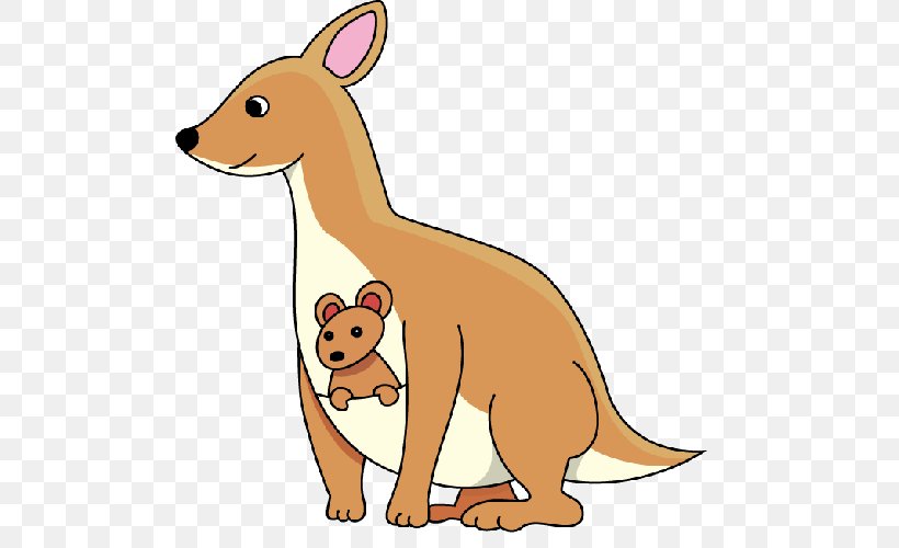 Joey Kangaroo Macropodidae Clip Art, PNG, 500x500px, Kangaroo, Animal Figure, Can Stock Photo, Carnivoran, Cartoon Download Free