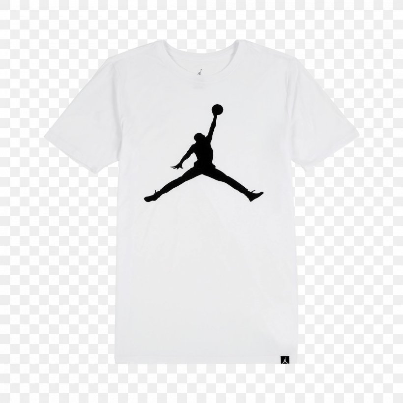 Jumpman T-shirt Air Jordan Nike Brand, PNG, 2000x2000px, Jumpman, Air Jordan, Black, Brand, Clothing Download Free