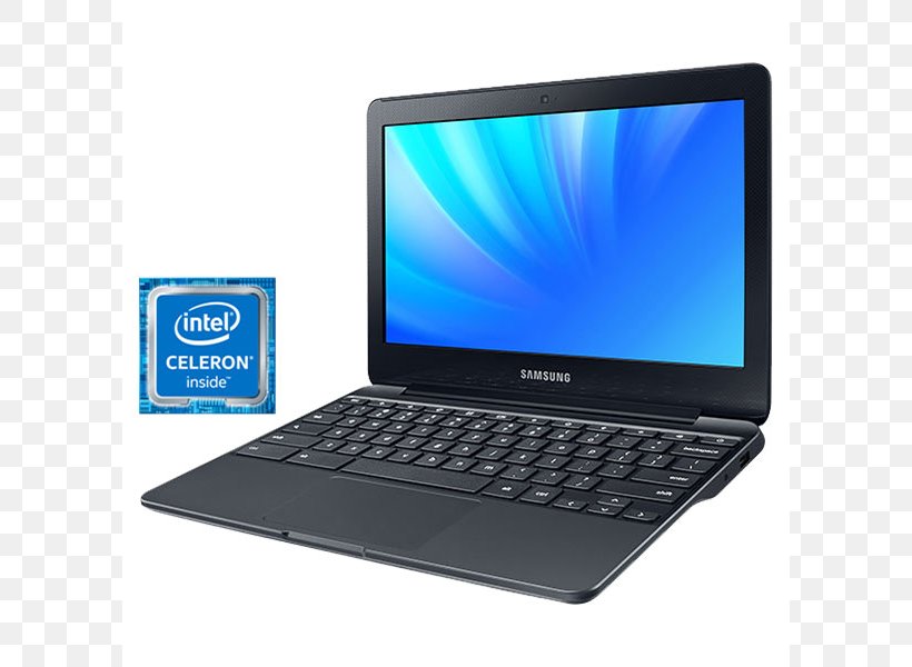 Laptop Samsung Chromebook 3 (11.6) Celeron Computer, PNG, 800x600px, Laptop, Celeron, Central Processing Unit, Chrome Os, Chromebook Download Free