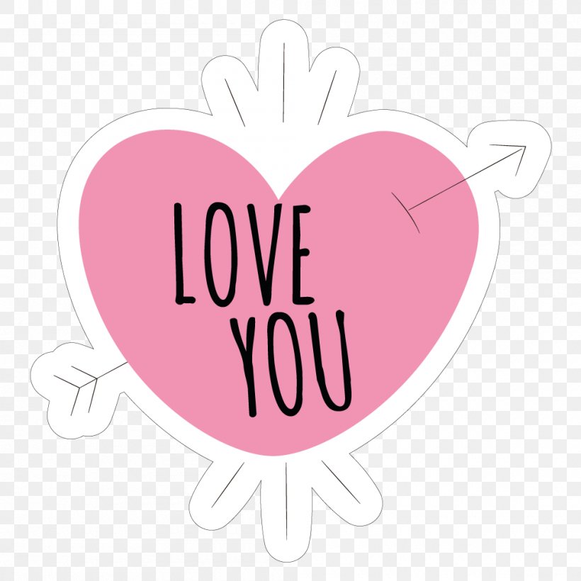 Sticker Love Wall Decal Clip Art, PNG, 1000x1000px, Watercolor, Cartoon, Flower, Frame, Heart Download Free