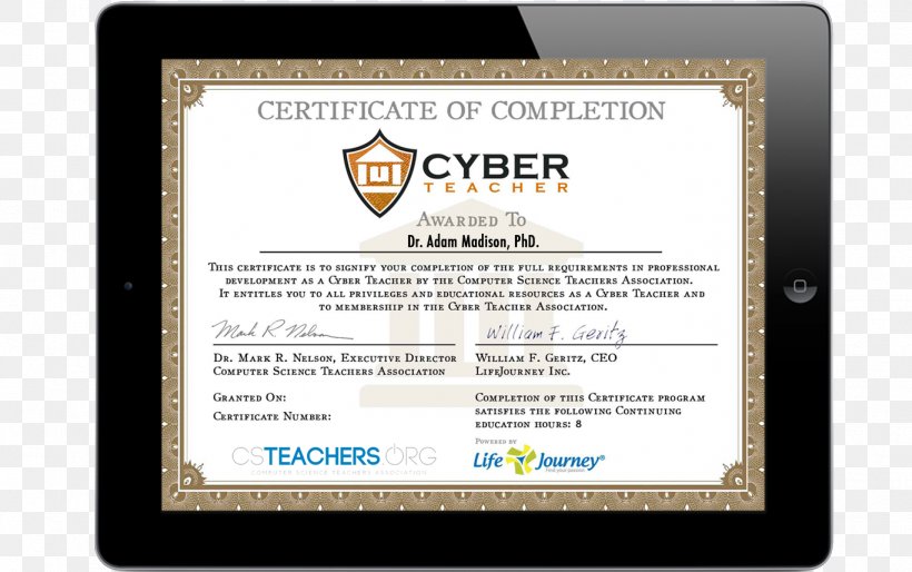 Teacher Professional Development Academic Certificate Computer Education, PNG, 1367x857px, Teacher, Academic Certificate, Academic Degree, Brand, Certification Download Free