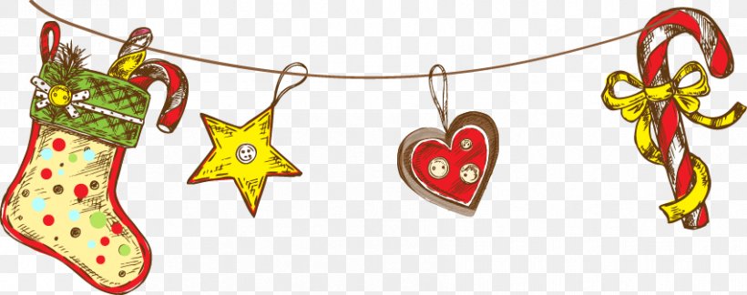 Christmas Ornament New Year Clip Art, PNG, 852x337px, Christmas Ornament, Cartoon, Chinese New Year, Christmas, Christmas Decoration Download Free