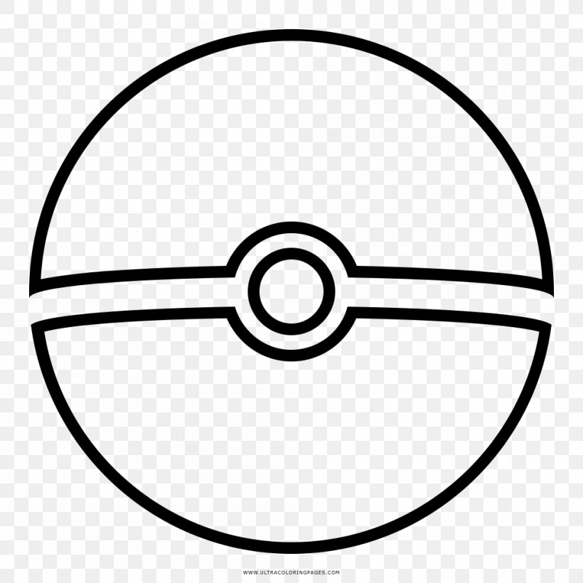 Coloring Book Drawing Pokémon GO Poké Ball, PNG, 1000x1000px, Coloring Book, Area, Black And White, Book, Drawing Download Free