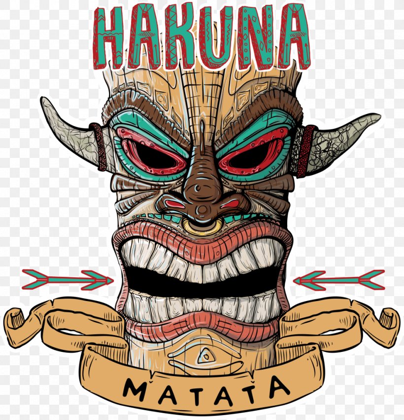 Illustration T-shirt Hakuna Matata Simba Design, PNG, 986x1024px, Tshirt, Art, Fictional Character, Hakuna Matata, Headgear Download Free