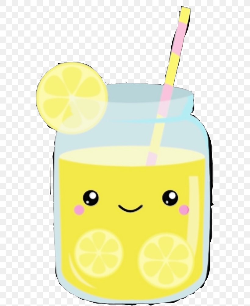 Lemonade, PNG, 586x1005px, Watercolor, Citrus, Drink, Fruit, Lemon Download Free
