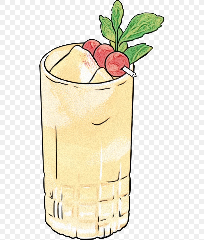 Cocktail Garnish Mai Tai Non-alcoholic Drink Drink Industry, PNG, 505x963px, Watercolor, Cocktail Garnish, Drink Industry, Mai Tai, Nonalcoholic Drink Download Free