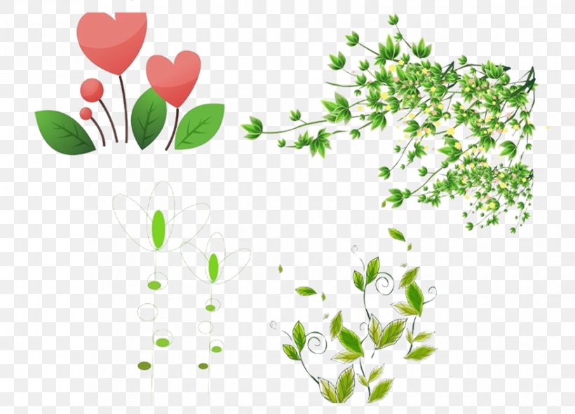 Euclidean Vector Cartoon, PNG, 878x633px, Cartoon, Animation, Branch, Drawing, Flora Download Free