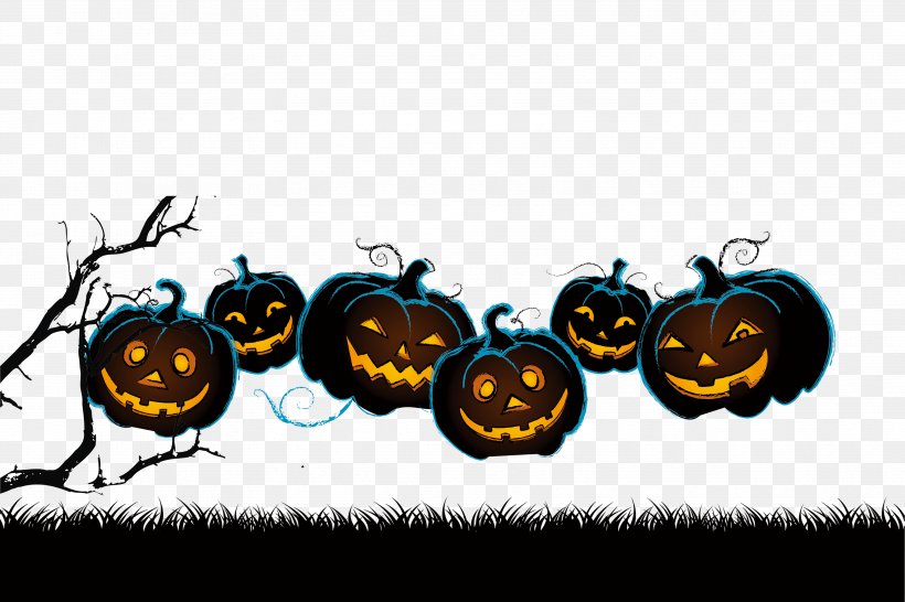 Halloween Pumpkin Jack-o-lantern Clip Art, PNG, 3543x2362px, Halloween, All Saints Day, Brand, Ghost, Holiday Download Free